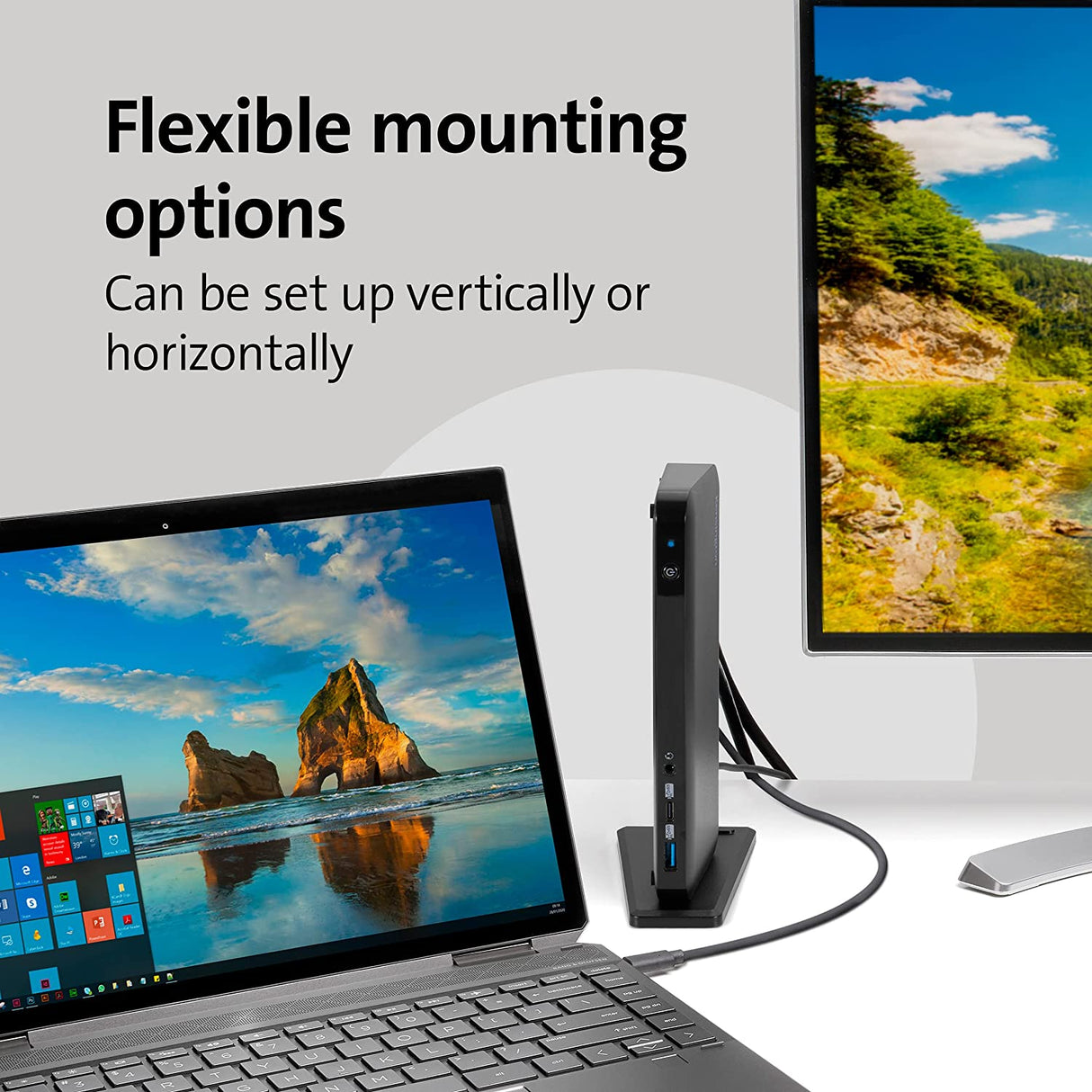 Kensington SD4840P USB-C 10Gbps Triple Video Driverless Docking Station - 85W PD - DP++/HDMI - Windows (K33806NA)