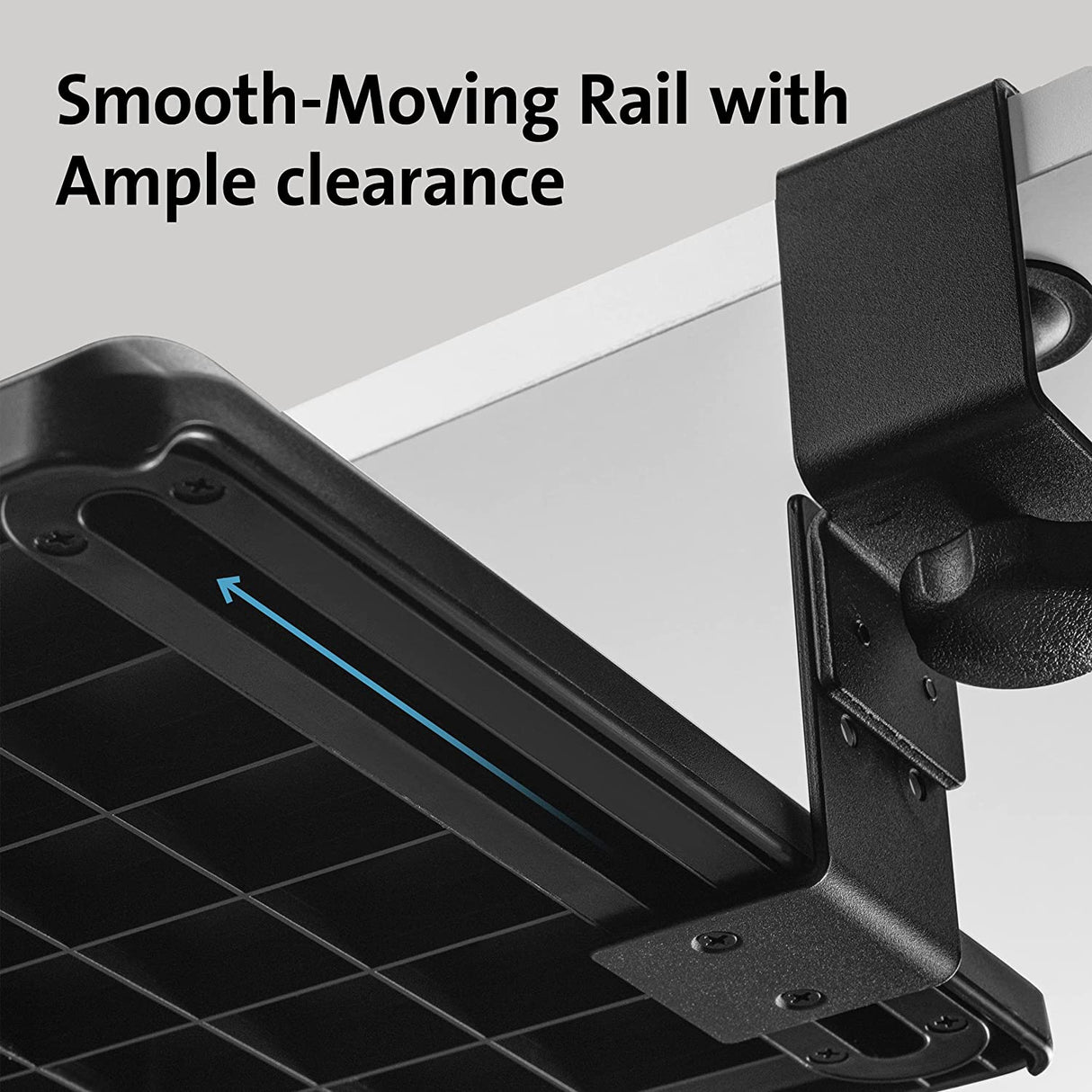 Kensington SmartFit Clamp-On Keyboard Drawer Clamp-On KB Drawer