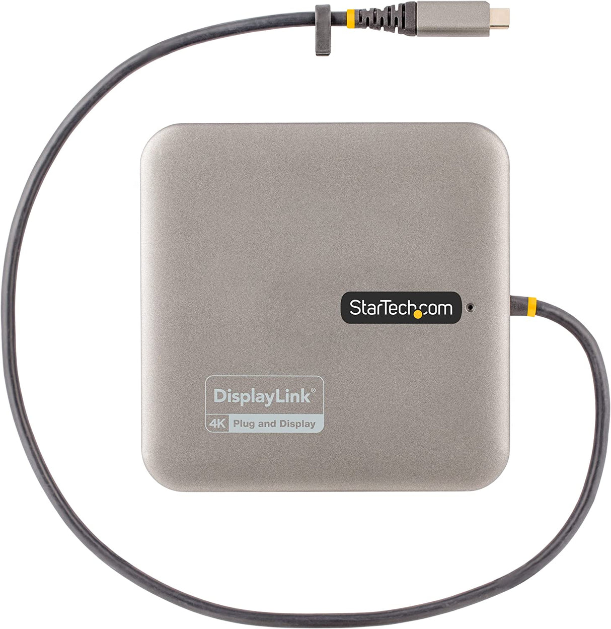 StarTech.com USB C Multiport Adapter, Dual 4K 60Hz HDMI 2.0b, HDR10, 2X 10Gbps USB Hub, 100W PD Pass-Through, GbE, SD, 14"/35cm Cable, Mini Dock, Laptop Docking Station, Win/Mac (102B-USBC-MULTIPORT) Dual HDMI 4K 60Hz 10 Gbps