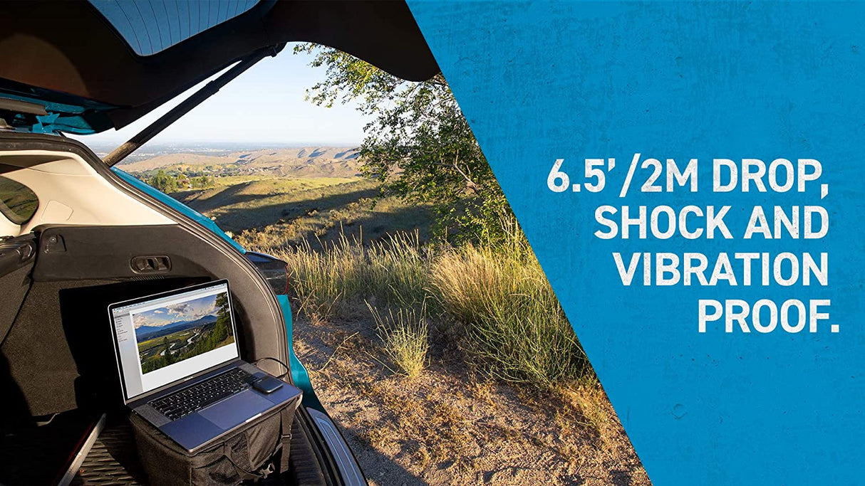 Crucial X6 4TB Portable SSD – Up to 800MB/s – USB 3.2 – External Solid State Drive, USB-C - CT4000X6SSD9 4TB X6 USB-C Portable SSD