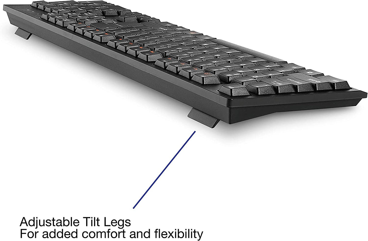 Verbatim USB Wireless Keyboard and Mouse Combo Wireless Keyboard & Mouse