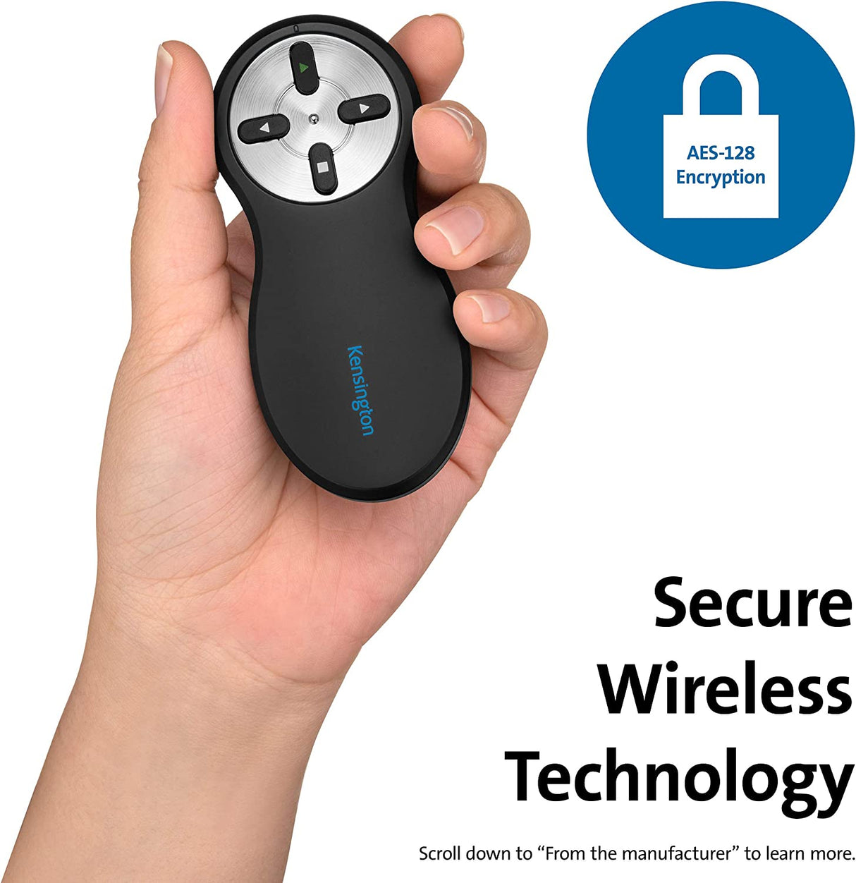 Kensington Wireless Presenter - Presentation Remote (K33271WW) No Pointer Presenter