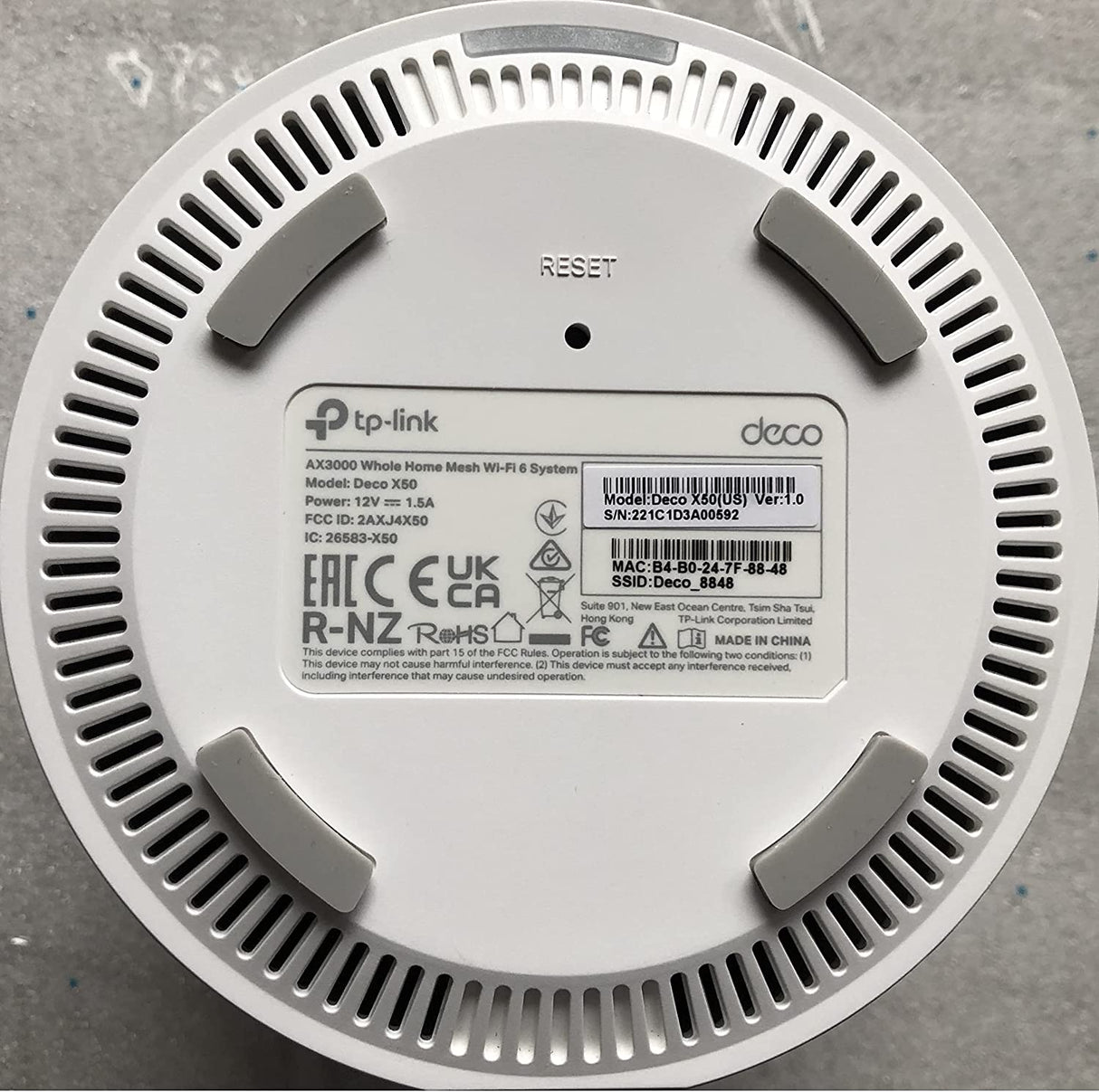 TP-Link Deco AX3000 WiFi 6 Mesh System (Deco X50) - Covers up to 4,500 Sq.Ft, Replaces Wireless Router and Extender, 3 Gigabit Ports per Unit, Supports Ethernet Backhaul, 2-Pack WiFi 6 | AX3000