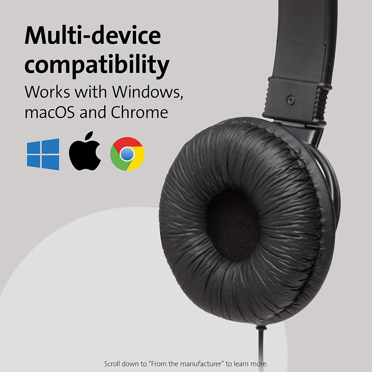 Kensington USB-A Hi-Fi Headphones (K97600WW)