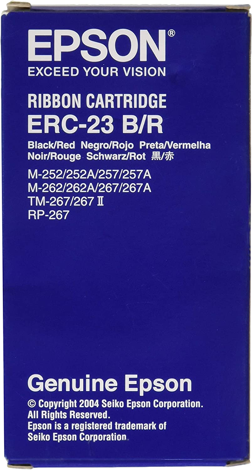 Epson M-252/257/262/267/Rp-267 Series/Tm-267 A-D Black/Red Ribbon Highest Quality Practical