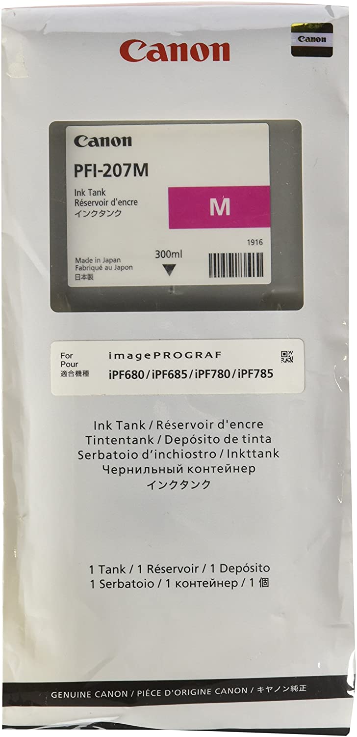 Canon 8791B001AA PFI Original Ink Tank, Magenta