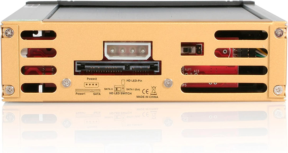 StarTech.com 5.25 in Rugged SATA Hard Drive Mobile Rack Drawer - Aluminum Removable Hard Drive Bay (DRW150SATBK)