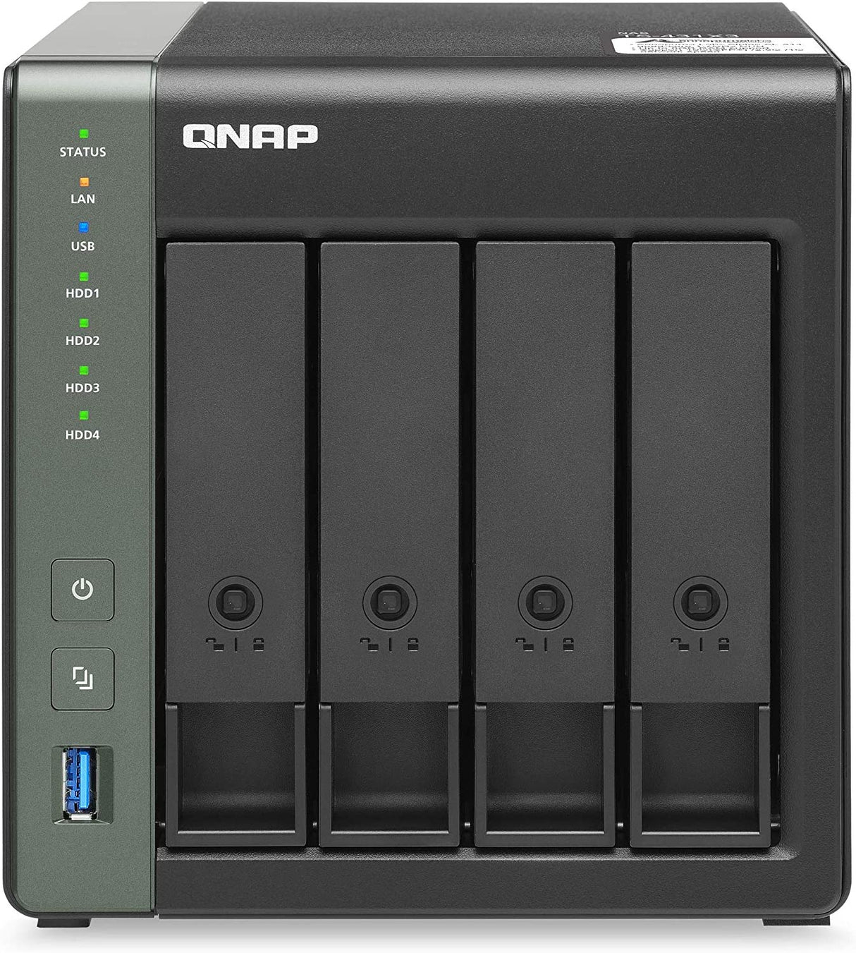 QNAP TS-431X3 4 Bay High-speed NAS with One 10GbE and 2.5 GbE Port TS-431X3 2.5GbE and 10GbE Ports