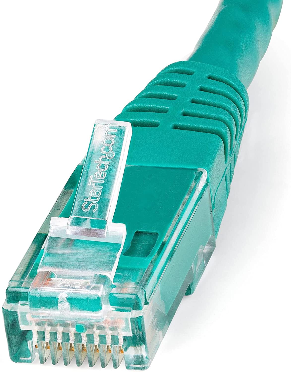 StarTech.com 1ft CAT6 Ethernet Cable - Green CAT 6 Gigabit Ethernet Wire -650MHz 100W PoE++ RJ45 UTP Molded Category 6 Network/Patch Cord w/Strain Relief/Fluke Tested UL/TIA Certified (C6PATCH1GN) Green 1 ft / 0.3 m 1 Pack