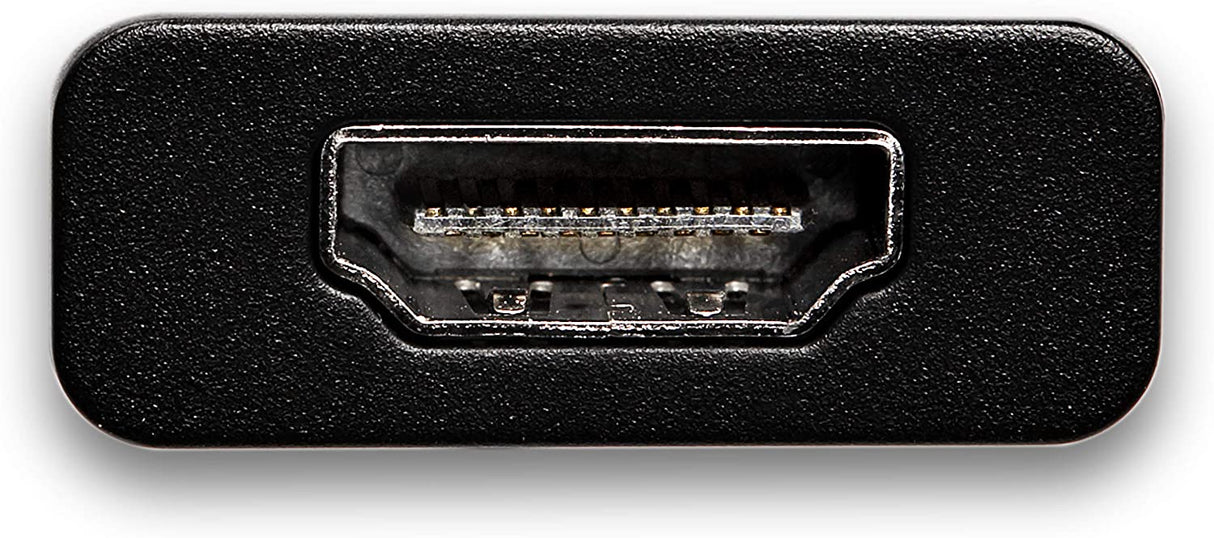 StarTech.com DisplayPort to HDMI Adapter - 4K 60Hz HDR10 Active DisplayPort 1.4 to HDMI 2.0b Video Converter - 4K DP to HDMI Adapter Dongle for Monitor/Display/TV - Latching DP Connector (DP2HD4K60H)