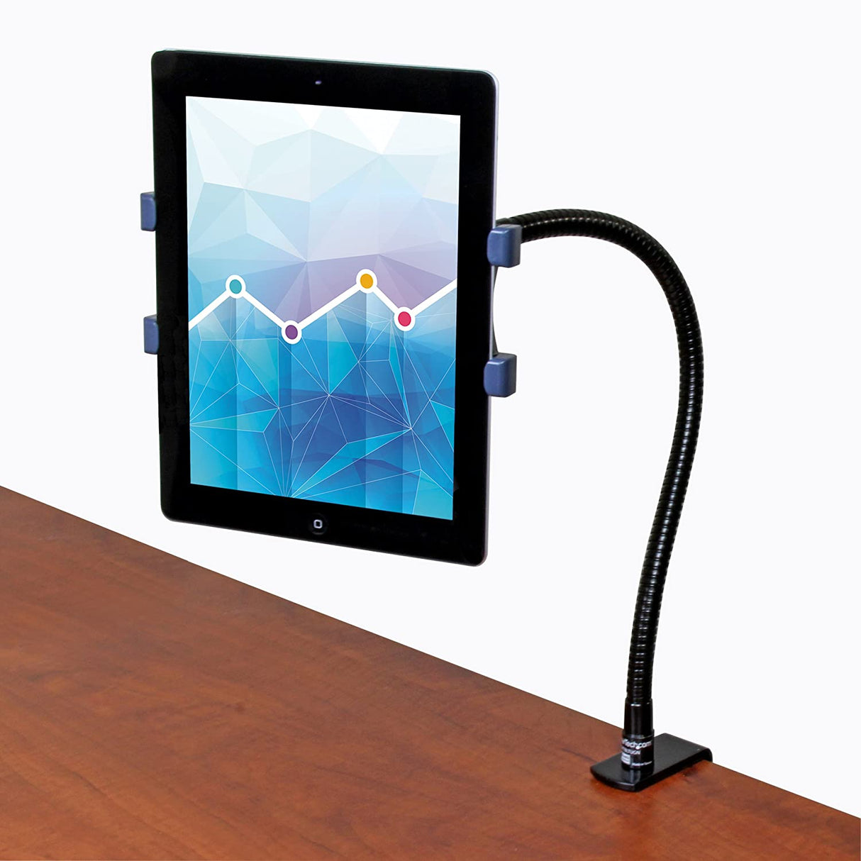 StarTech.com Gooseneck Tablet Holder - Bendable Tablet Arm - Desk Mount Tablet Stand - for Most 7" to 11" Tablets - Detachable Holder 7" to 11" Tablets Gooseneck