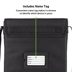 Belkin Laptop Sleeve Case Compatible with 11 inch to 13 inch Laptop, Tablet, ChromeBook, Also Compatible with MacBook Pro 13, Air, iPad Pro 11, 12.9, for Device Protection with Carrying Shoulder Strap 11"-13" Standard