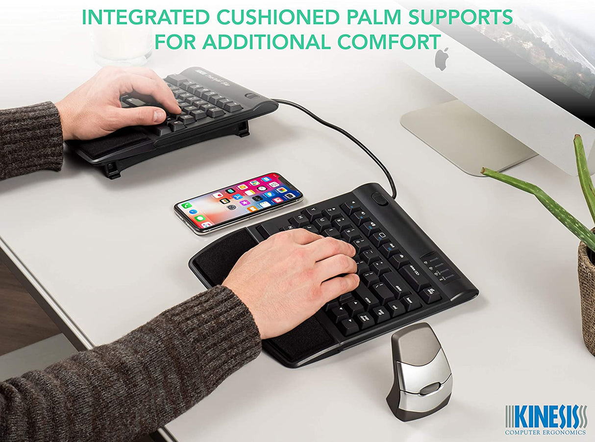 KINESIS VIP3 Tenting Accessory for Freestyle2 Ergonomic Keyboard (AC820) Tenting with Palm Supports for Freestyle2