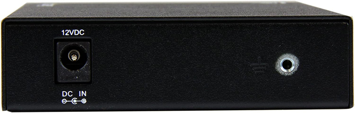 StarTech.com 10/100 Mbps Ethernet to Fiber Optic Media Converter - Steel - Chassis Mount - ST Multimode - 1310nm - 2km (ET90110ST2), Black Chassis Mount | Steel