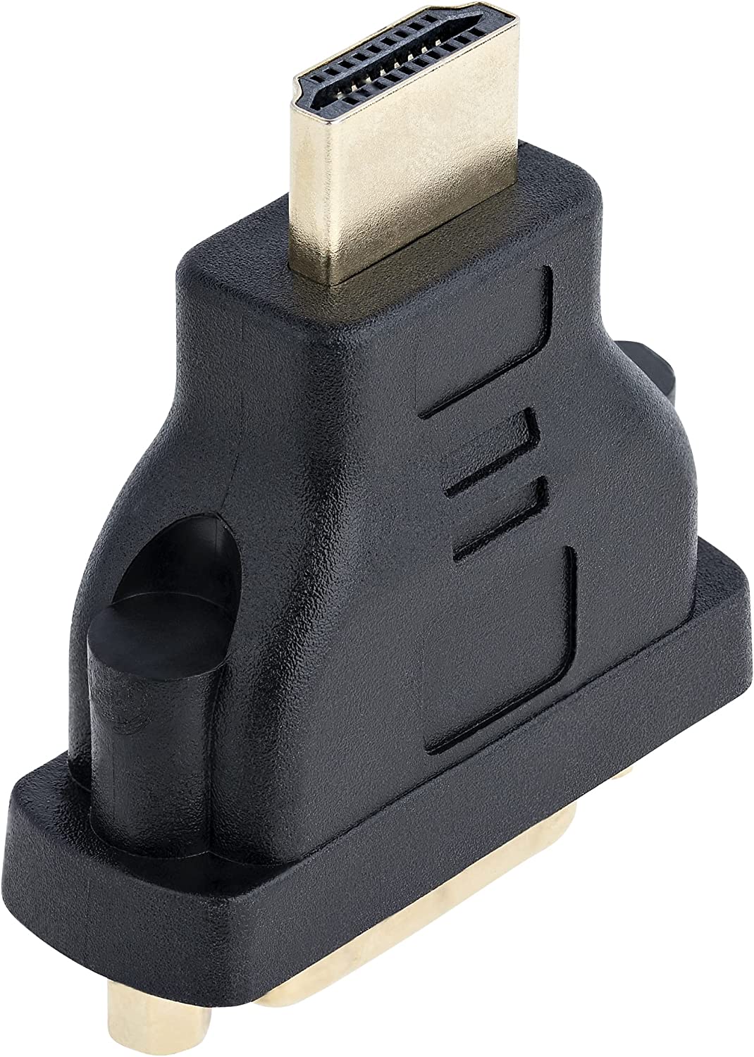 StarTech.com HDMI Male to DVI Female - HDMI to DVI-D Adapter - Bi-Directional - DVI to HDMI (HDMIDVIMF), Black