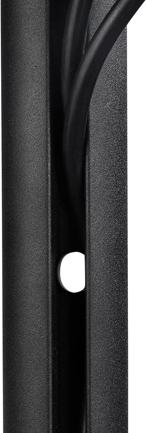 Atdec SD-DP-750 Spacedec Donut Pole Mount with Quick Release Mechanism and 75x75/100x100mm VESA Support, 29.5-Inch, Black Medium