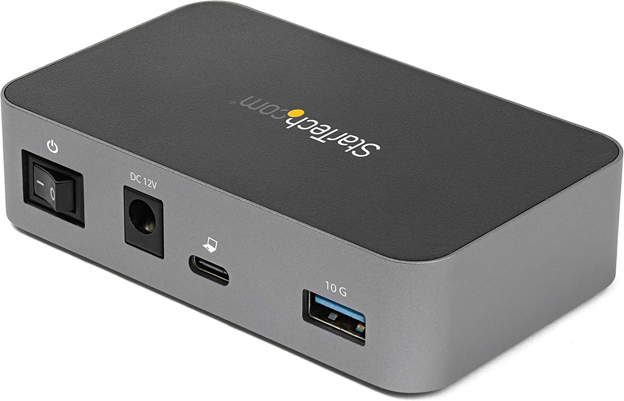 StarTech.com 4-Port USB C Hub - USB 3.2 Gen 2 (10Gbps) - 3x USB-A & 1x USB-C - Powered - Universal Power Adapter Included (HB31C3A1CS) 4 Port | 3x USB-A & 1x USB-C