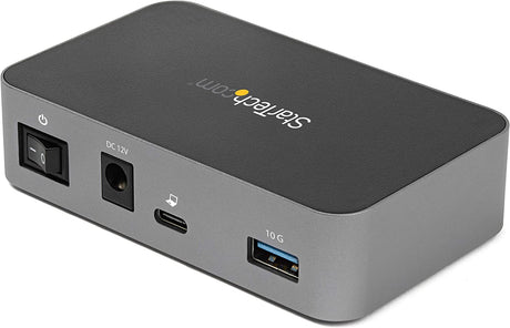 StarTech.com 4-Port USB C Hub - USB 3.2 Gen 2 (10Gbps) - 3x USB-A & 1x USB-C - Powered - Universal Power Adapter Included (HB31C3A1CS) 4 Port | 3x USB-A & 1x USB-C