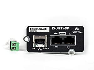 Liebert is-Unity-DP Intellislot Unity Card, Remote Management Adapter