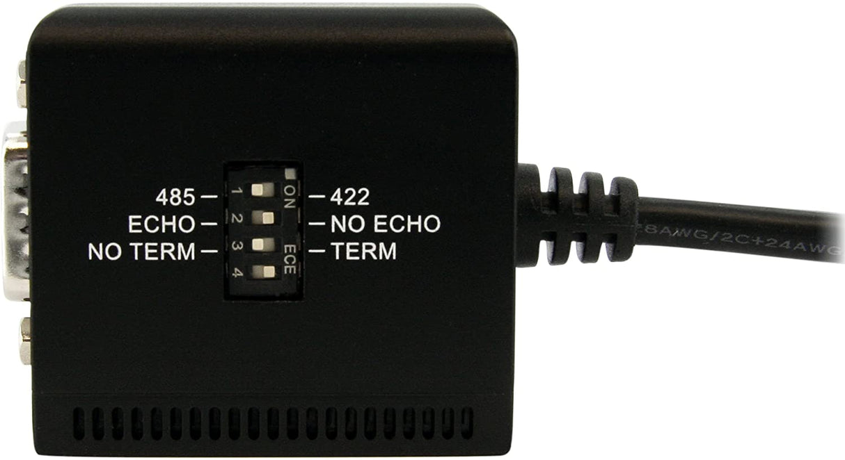 StarTech.com 6 ft Professional RS422/485 USB Serial Cable Adapter w/ COM Retention (ICUSB422)