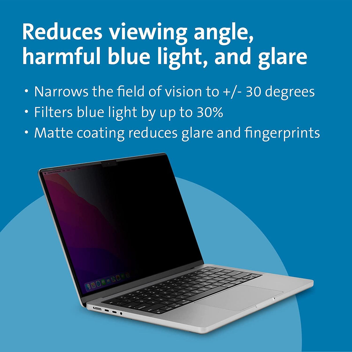 Kensington 14" MacBook Pro Elite Magnetic Privacy Screen - Compatible with14-inch MacBook Pro (K58370WW)