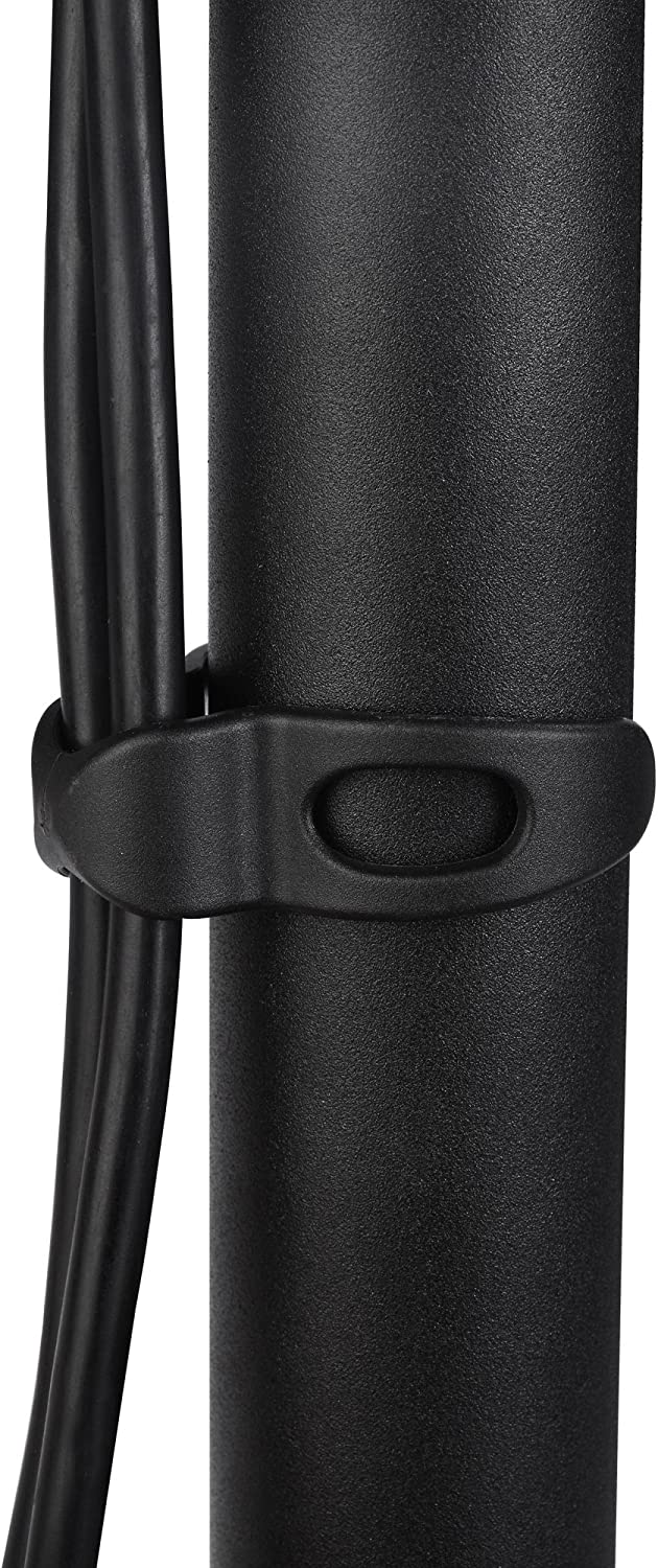 Atdec SD-DP-750 Spacedec Donut Pole Mount with Quick Release Mechanism and 75x75/100x100mm VESA Support, 29.5-Inch, Black Medium