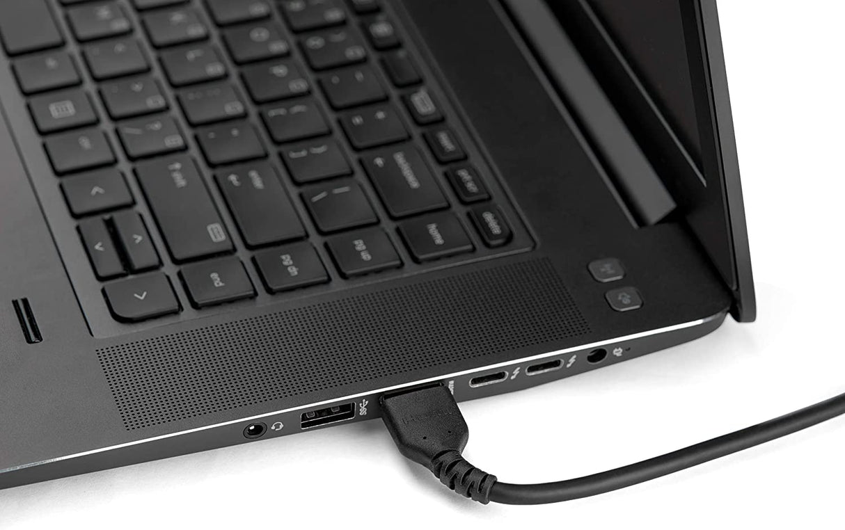 StarTech.com 6ft (2m) Premium Certified HDMI 2.0 Cable with Ethernet - Durable High Speed UHD 4K 60Hz HDR - Rugged M/M HDMI Cord with Aramid Fiber - TPE - Ultra HD Monitors, TVs & Displays (RHDMM2MP) Black 6 ft/2m