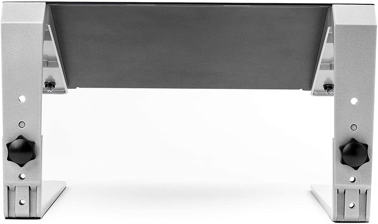 StarTech.com Adjustable Laptop Stand - Heavy Duty Steel & Aluminum - 3 Height Settings - Tilted - Ergonomic Laptop Riser for Desk (LTSTND)