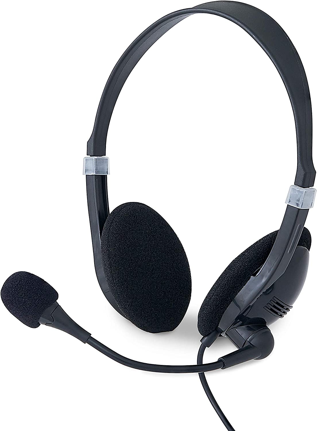Verbatim Stereo USB Headset with Microphone and in-Line Remote Stereo w/In-Line Remote