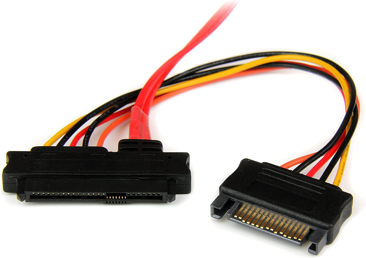 StarTech.com 50cm Internal Serial Attached SCSI Mini SAS Cable - SFF8087 to 4x SFF8482 - Internal Mini SAS Cable (SAS808782P50) , Red