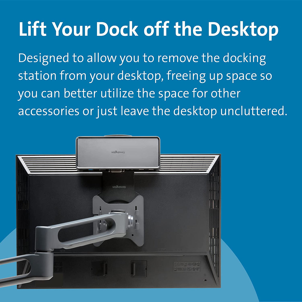 Kensington Docking Station VESA-Compatible Monitor Mounting Plate (K33959WW)