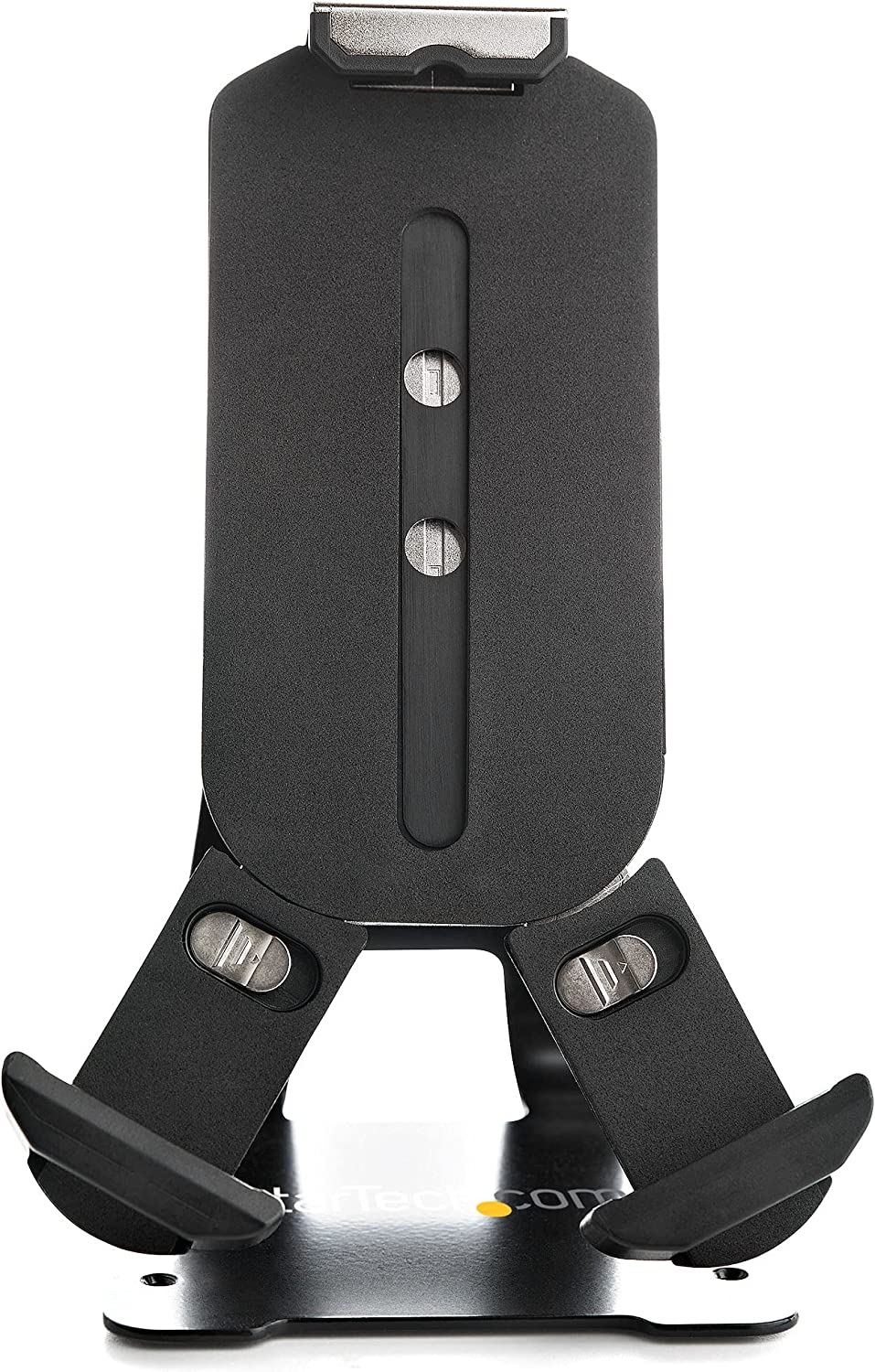 StarTech Secure Tablet Stand K-Slot Cable Lock - Locking Tablet Holder for 7.9"-13" Tablets - Universal Adjustable Tablet Mount for Desk/Surface - Lockable Anti-Theft Security Mount (SECTBLTDT), Black