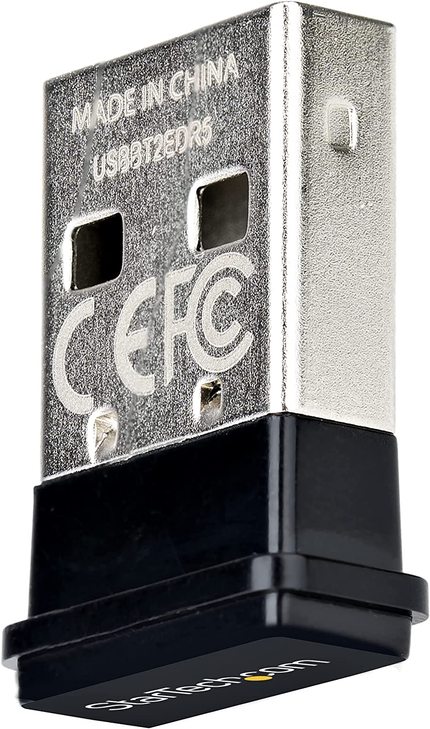 StarTech.com USB Bluetooth 5.0 Adapter, USB Bluetooth Dongle for PC/Computer, BT 5.0 Adapter for Headsets, Mini USB Bluetooth Receiver, Windows/Linux (USBA-BLUETOOTH-V5-C2), Black