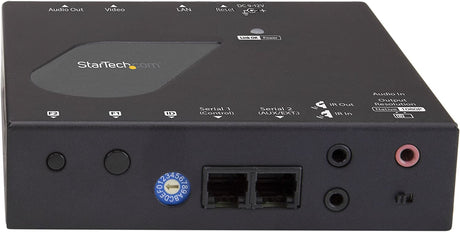 StarTech.com 4K HDMI over IP Receiver for ST12MHDLAN4K - 4K Receiver - HDMI Over Cat6 - 4k AV Receiver (ST12MHDLAN4R) Black Receiver HDMI - 4K
