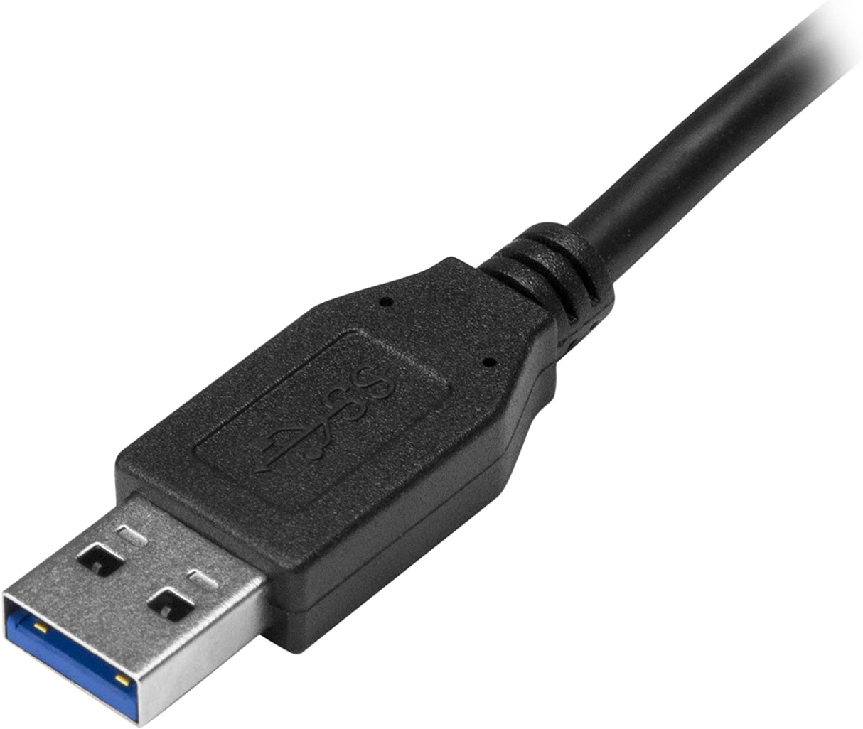 StarTech.com USB to USB C Cable - 3 ft / 1m - 10 Gbps - USB-C to USB-A - USB 2.0 Cable - USB Type C (USB31AC1M),Black