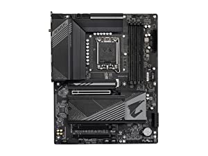 GIGABYTE B760 AORUS Elite AX (LGA 1700/ Intel/ B760/ ATX/ DDR5/ Triple M.2/ PCIe 4.0/ USB 3.2 Gen2X2 Type-C/WiFi 6E/ 2.5GbE LAN/Q-Flash Plus/PCIe EZ-Latch/Gaming Motherboard) B760 B760 AORUS ELITE AX Bundle
