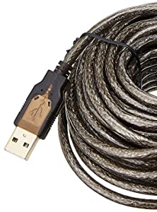 Tripp Lite USB 2.0 Hi-Speed Active Extension Repeater Cable (A M/F) 10 Meter (33-ft.) (U026-10M) 33 feet (10 meters)