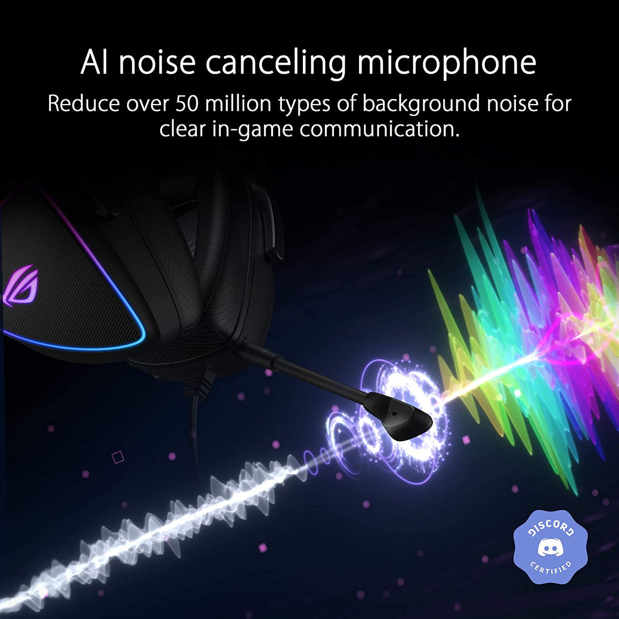 ASUS ROG Delta S Gaming Headset with USB-C | Ai Powered Noise-Canceling Microphone | Over-Ear Headphones for PC, Mac, Nintendo Switch, and Sony Playstation | Ergonomic Design , Black Black Delta S (Wired) Headset