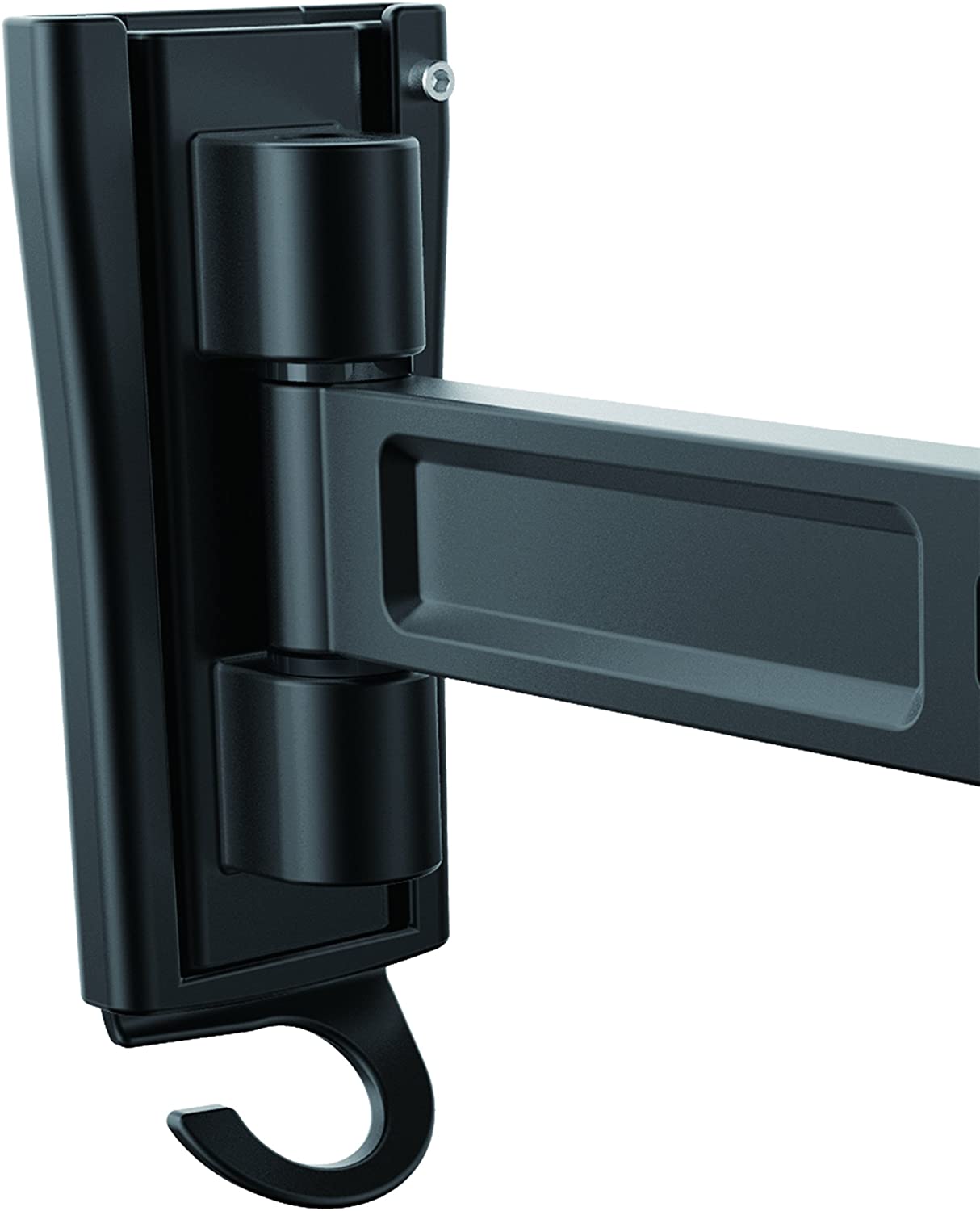 StarTech.com Monitor Wall Mount - Single Swivel - Supports Monitors 13” to 34” - VESA Monitor Wall Mount Bracket - Black (ARMWALLS) Black Single-Swivel