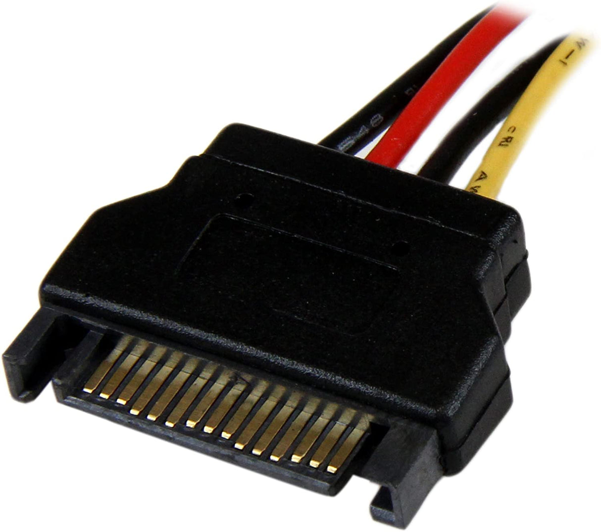 StarTech.com 12in SATA to LP4 Power Cable Adapter F/M - SATA to LP4 Power Adapter - SATA Female to LP4 Male Power Cable - 12 inch (LP4SATAFM12) 12 inch SATA to Molex LP4 Power