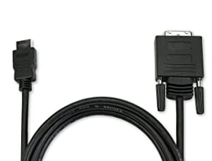 VisionTek HDMI to DVI-D Bi Directional Cable, 6 Feet, Male to Male, for Raspberry Pi, Roku, Xbox One, PS4, PS3, Desktop Graphics and Laptops (900941)