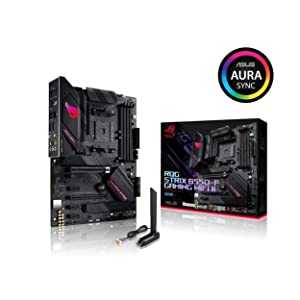 Asus ROG Strix B550-F Gaming WiFi II AMD AM4 (3rd Gen Ryzen) ATX Gaming Motherboard (PCIe 4.0,WiFi 6E, 2.5Gb LAN, BIOS Flashback, HDMI 2.1, Addressable Gen 2 RGB Header and Aura Sync)