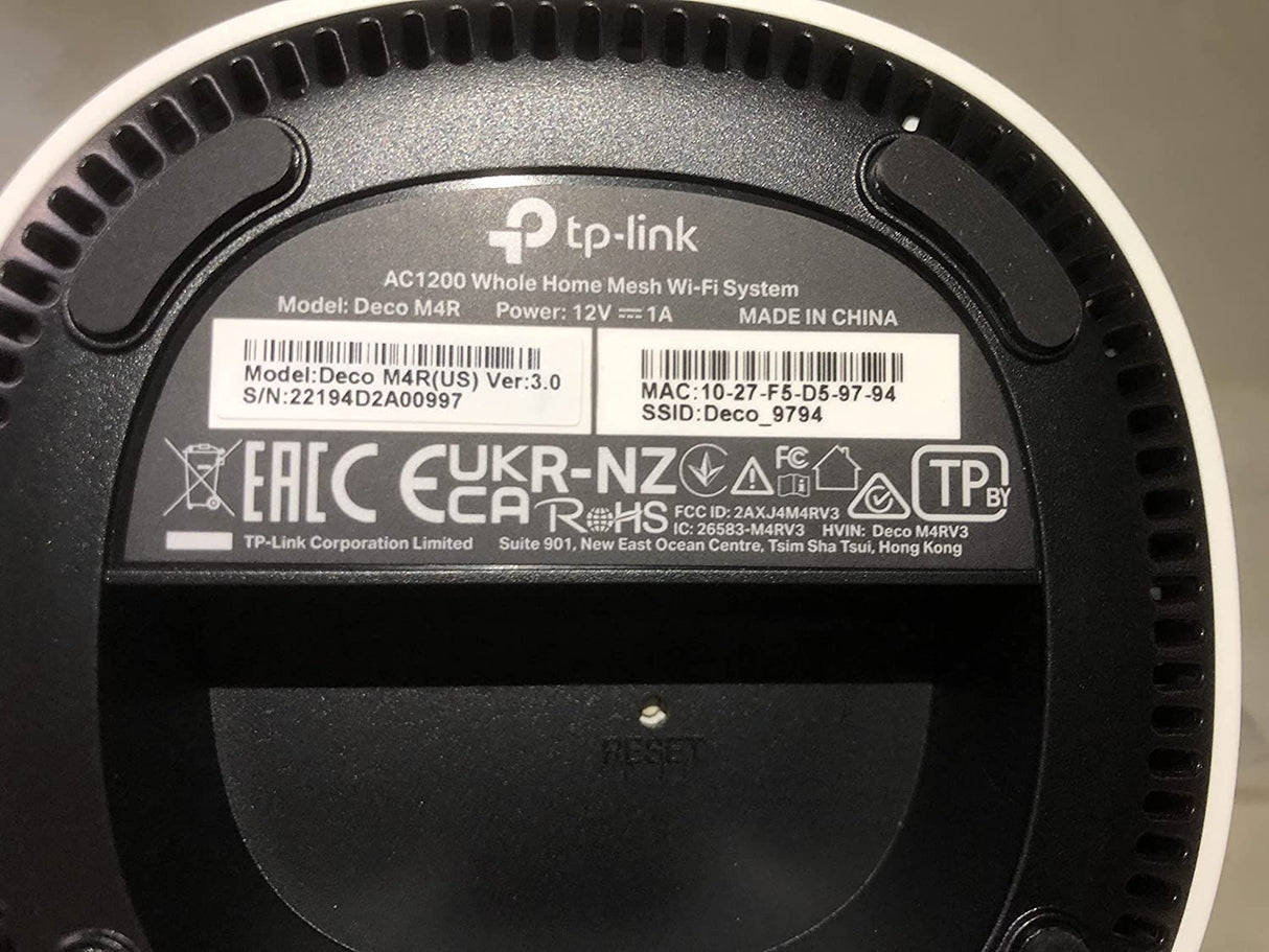 TP-Link Deco Whole Home Mesh WiFi System (Deco M4) – Up to 3,800 Sq. Ft. Coverage, WiFi Router and Extender Replacement, Parental Controls, 2-Pack AC1200
