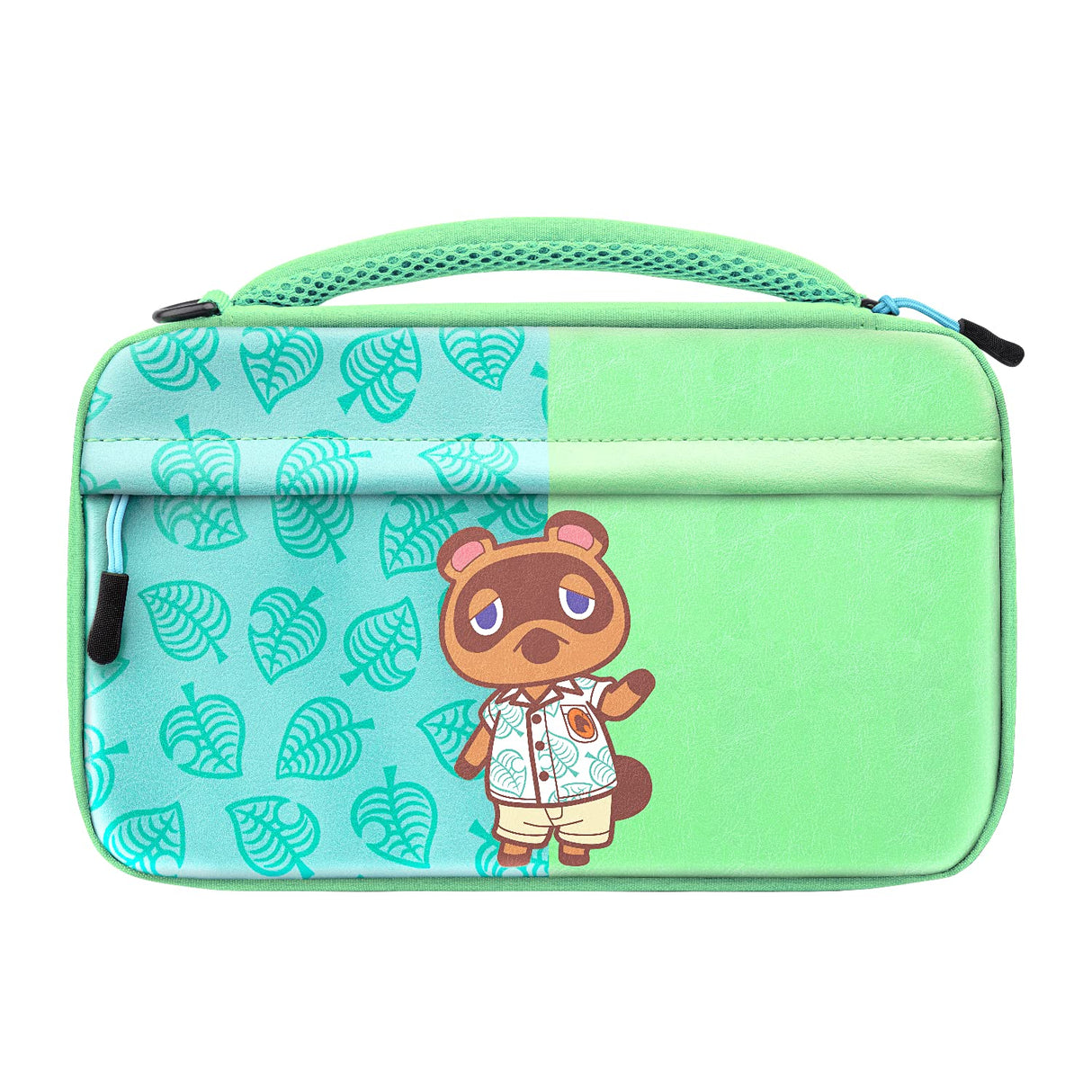 PDP Gaming Officially Licensed Switch Commuter Case - Animal Crossing - Semi-Hardshell Protection - Protective PU Leather - Holds 14 Games - Works with Switch OLED & Lite - Perfect for Kids / Travel Animal Crossing Tom Nook