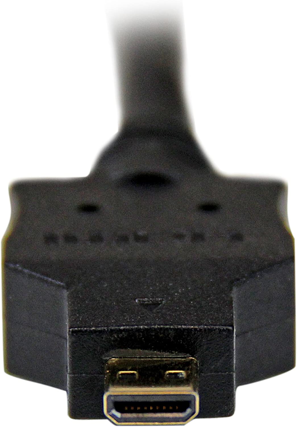 StarTech.com 2m Micro HDMI to DVI-D Cable - M/M - 2 meter Micro HDMI to DVI Cable - 19 pin HDMI (D) Male to DVI-D Male - 1920x1200 Video (HDDDVIMM2M),Black,6 ft / 2m 6 ft / 2m Micro HDMI to DVI