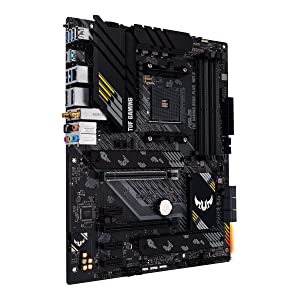 ASUS TUF Gaming B550-PLUS WiFi II AMD AM4 (3rd Gen Ryzen™) ATX Gaming Motherboard (PCIe 4.0, WiFi 6, 2.5Gb LAN, BIOS Flashback, USB 3.2 Gen 2, Addressable Gen 2 RGB Header and Aura Sync)