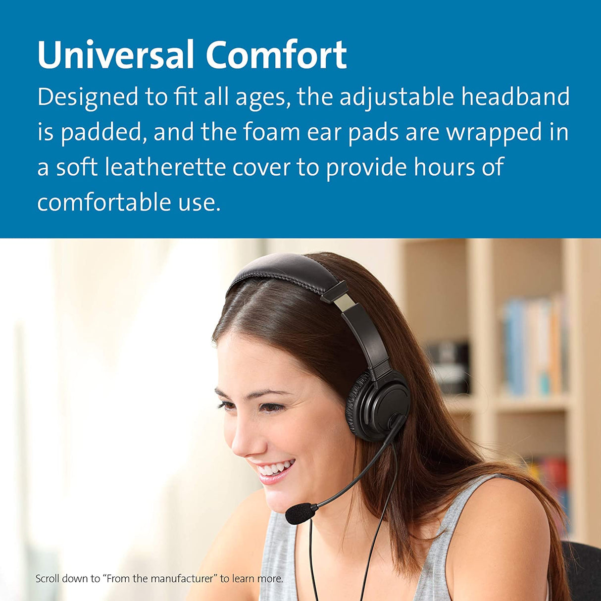 Kensington Hi-Fi USB-C Headphones with Mic (K97457WW) USB-C with mic