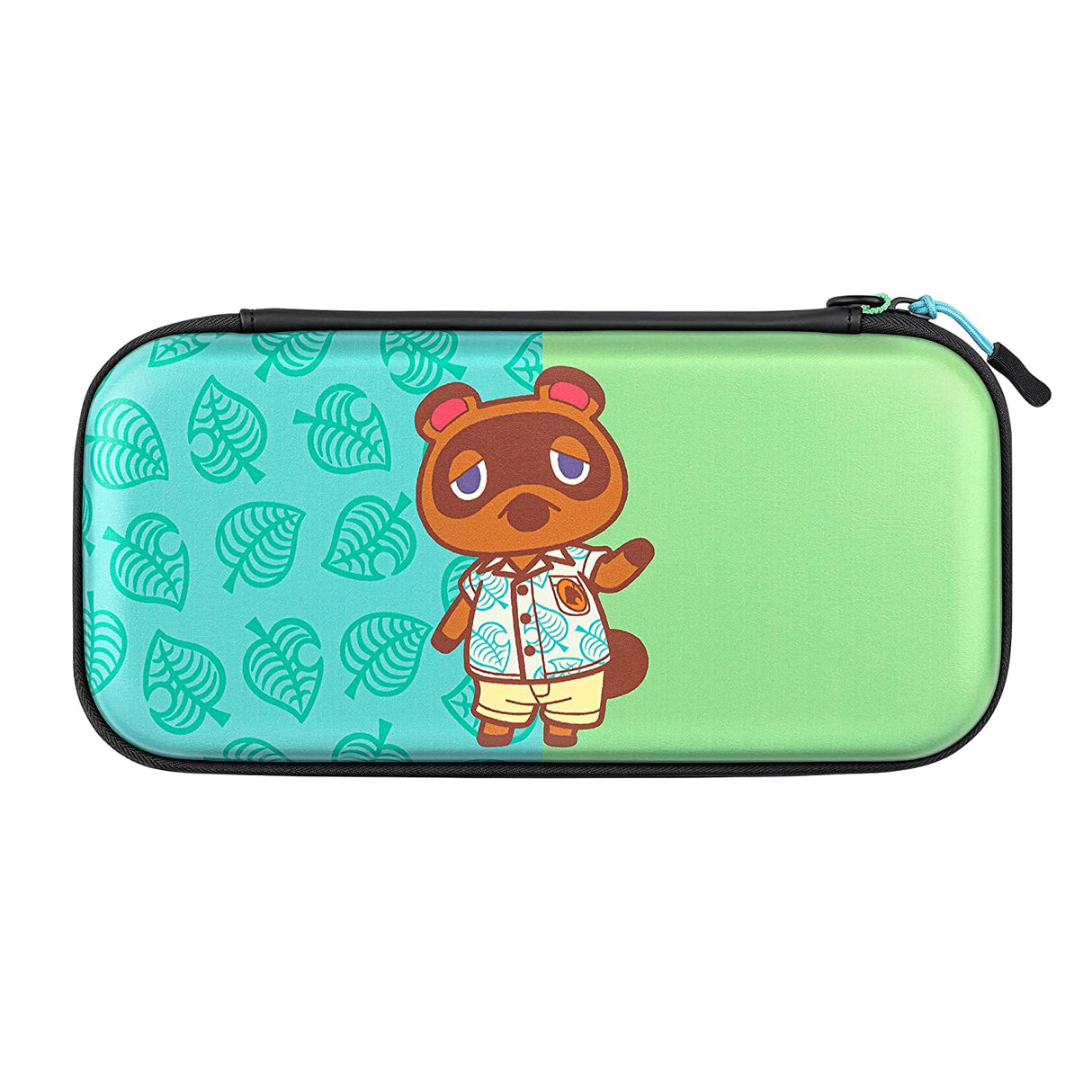 PDP Gaming Officially Licensed Switch Slim Deluxe Travel Case - Animal Crossing - Semi-Hardshell Protection - Protective PU Leather - Holds 14 Games - Works with Switch OLED & Lite - Perfect for Kids Animal Crossing Tom Nook