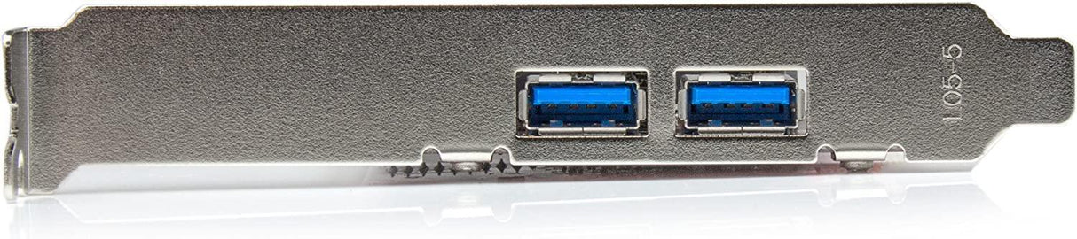 StarTech.com 4 Port PCI Express USB 3.0 Card - 2 External & 2 Internal - SATA Power - UASP Support - 2x Int Motherboard-Style Headers (PEXUSB3S2EI)