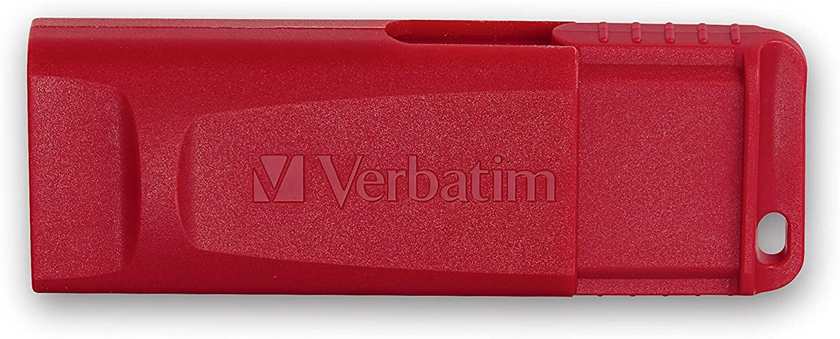 Verbatim 128GB Store 'n' Go USB Flash Drive - PC / Mac Compatible - Red 128 GB
